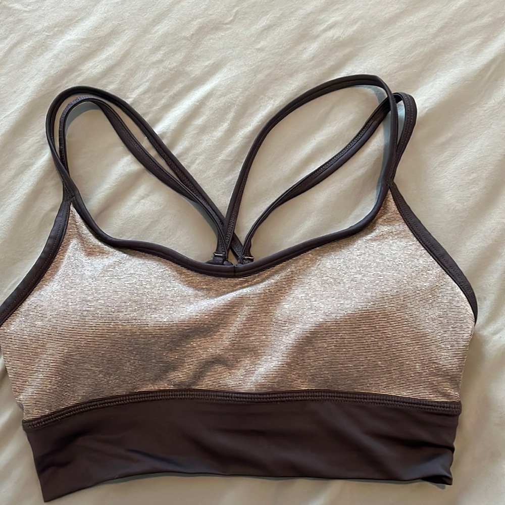 Jockey sports bra with crossover back